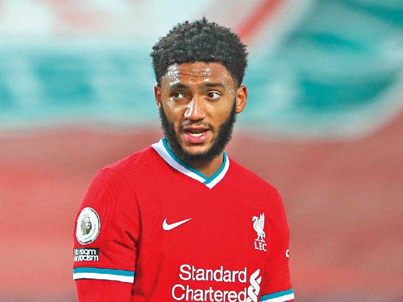 غوميز نجم ليفربول