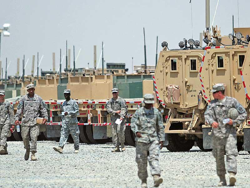 إحدى القواعد العسكرية الأميركية في الشرق الأوسط