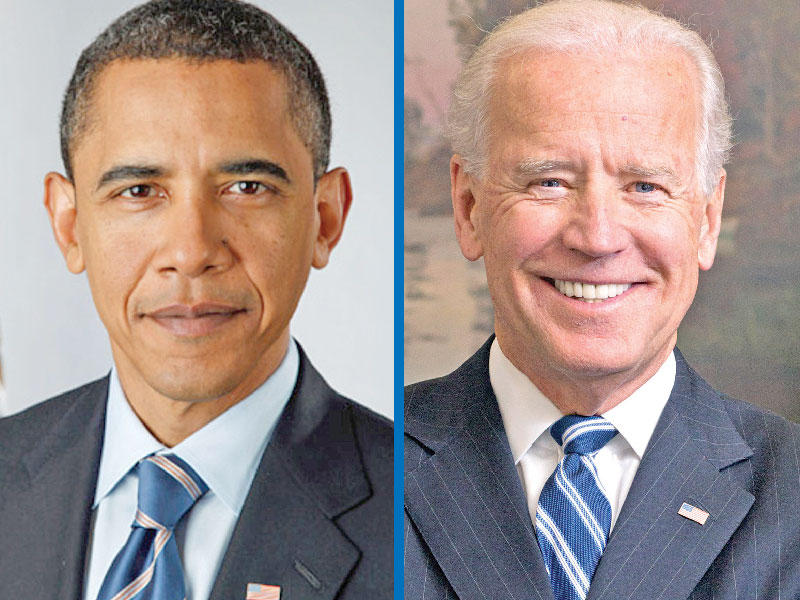 الرئيس الأميركي المُنتخب جو بايدن - الرئيس الأميركي الأسبق باراك أوباما