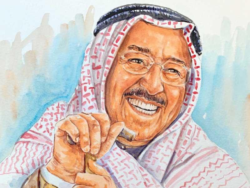 سمو الأمير الراحل الشيخ صباح الأحمد 