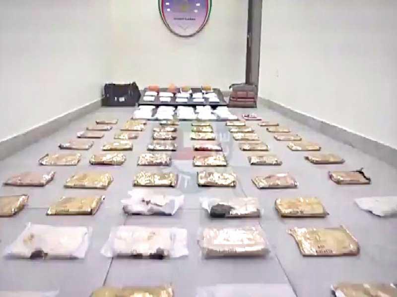 جانب من المضبوطات