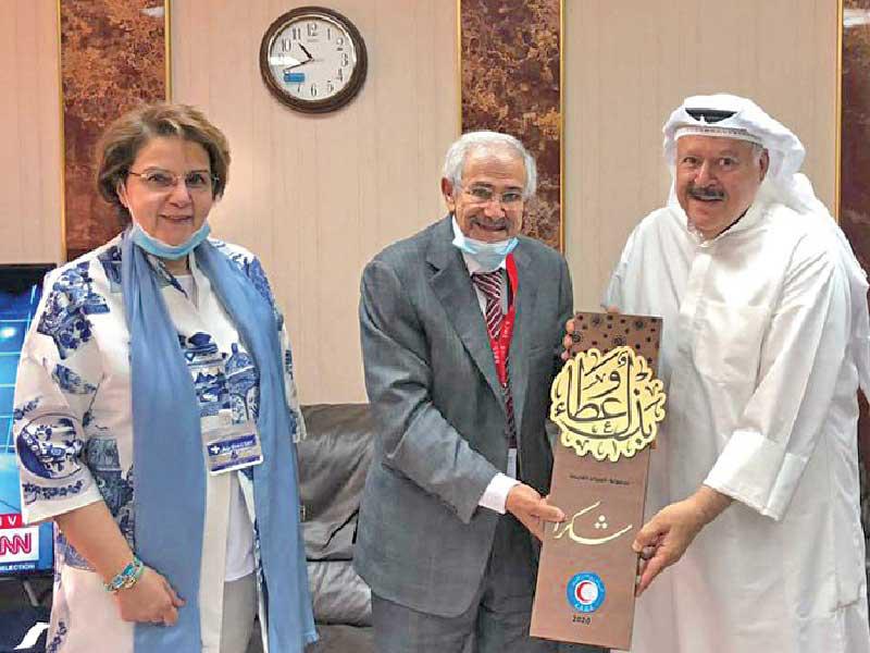 الساير خلال تكريم الوزان