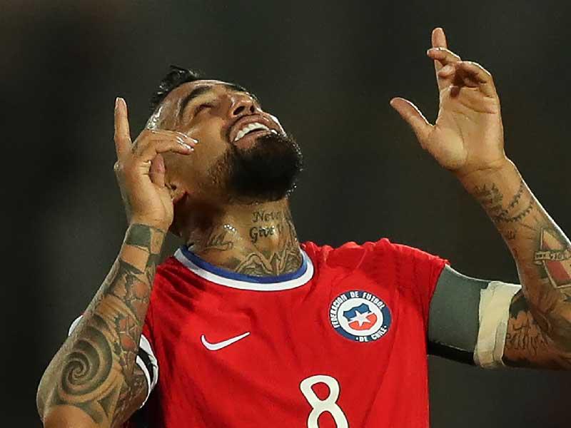 لاعب الوسط التشيلي أرتورو فيدال