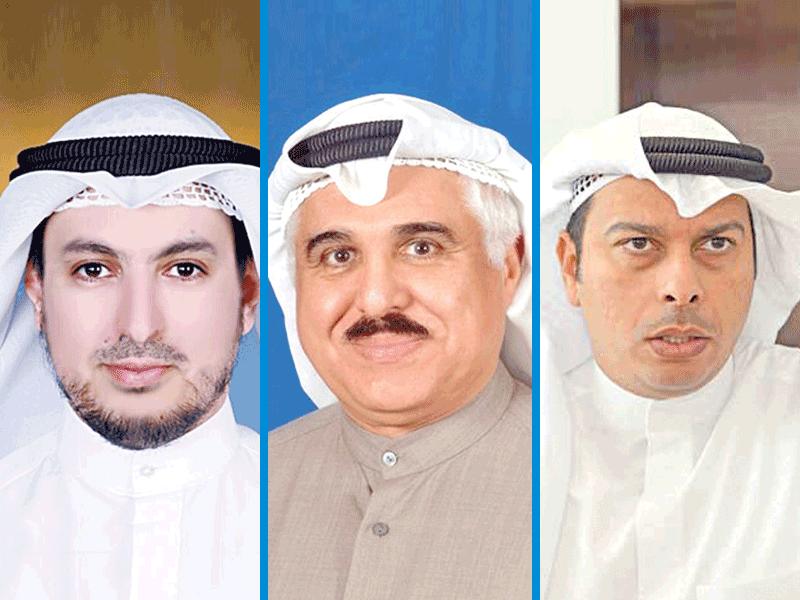 أحمد اللافي-صادق البسام-فهد الرشيدي