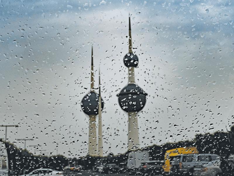 أمطار الخير تعم البلاد أمسt(تصوير نوفل إبراهيم)