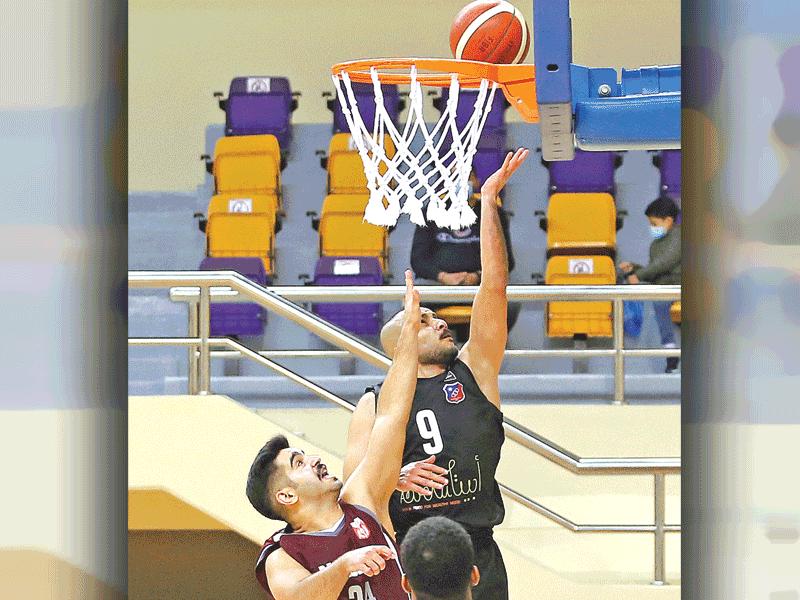 صراع تحت السلة