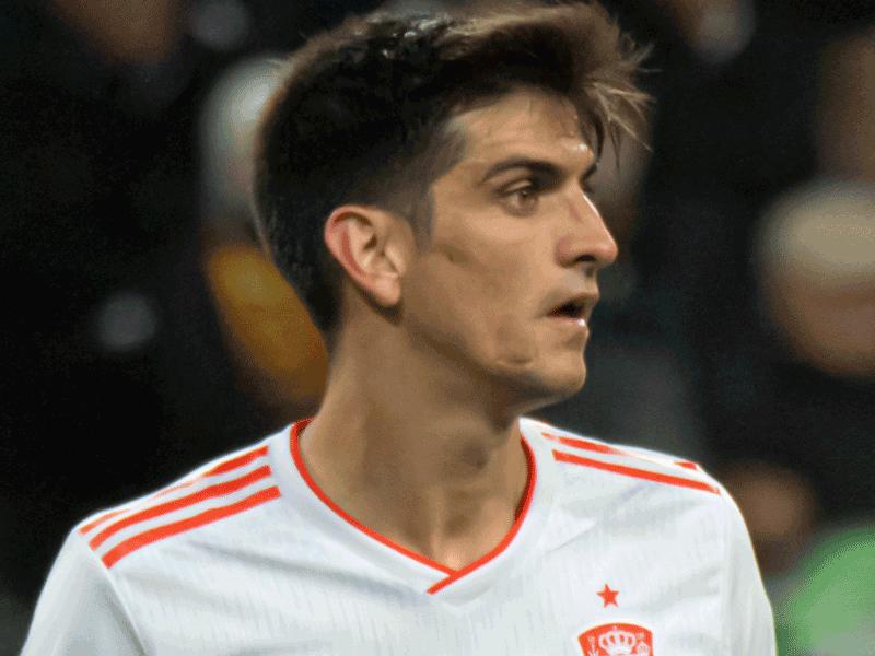 جيرارد مورينو مهاجم المنتخب الإسباني