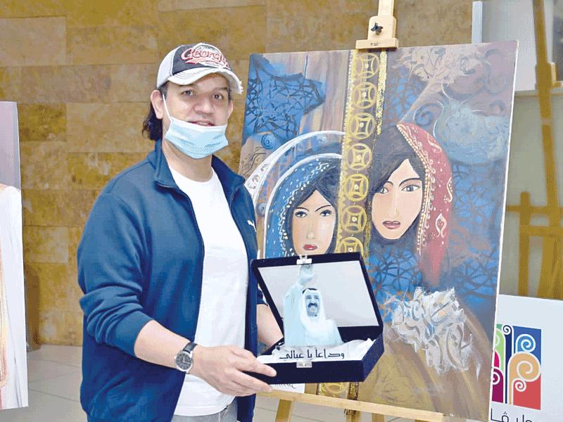 الفنان التشكيلي هيثم الجوهر 