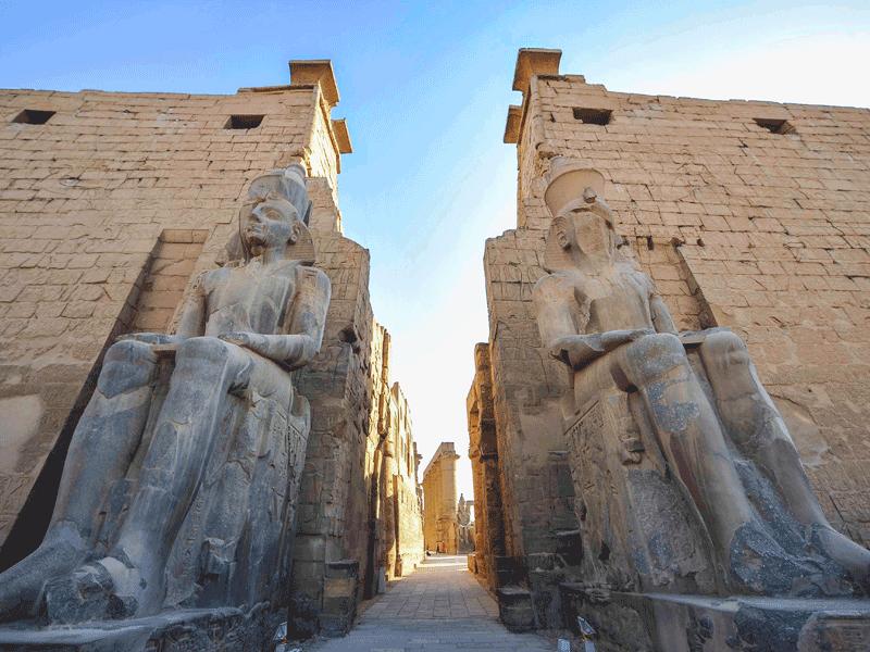 مدينة الأقصر التاريخية فى صعيد مصر