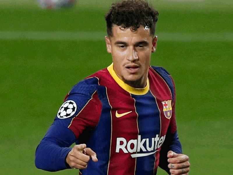 لاعب الوسط البرازيلي فيليبي كوتينيو 