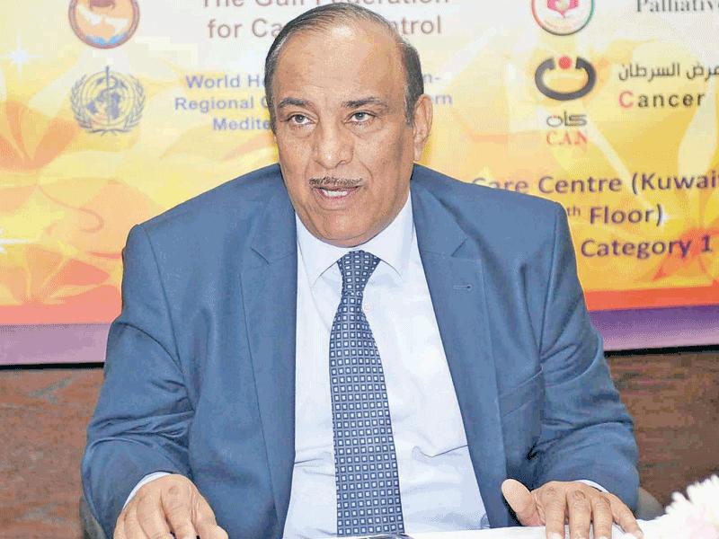 رئيس مجلس إدارة الحملة الوطنية للتوعية بأمراض السرطان (كان) د. خالد الصالح