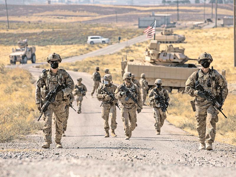 دورية أميركية في سورية الأسبوع الماضي