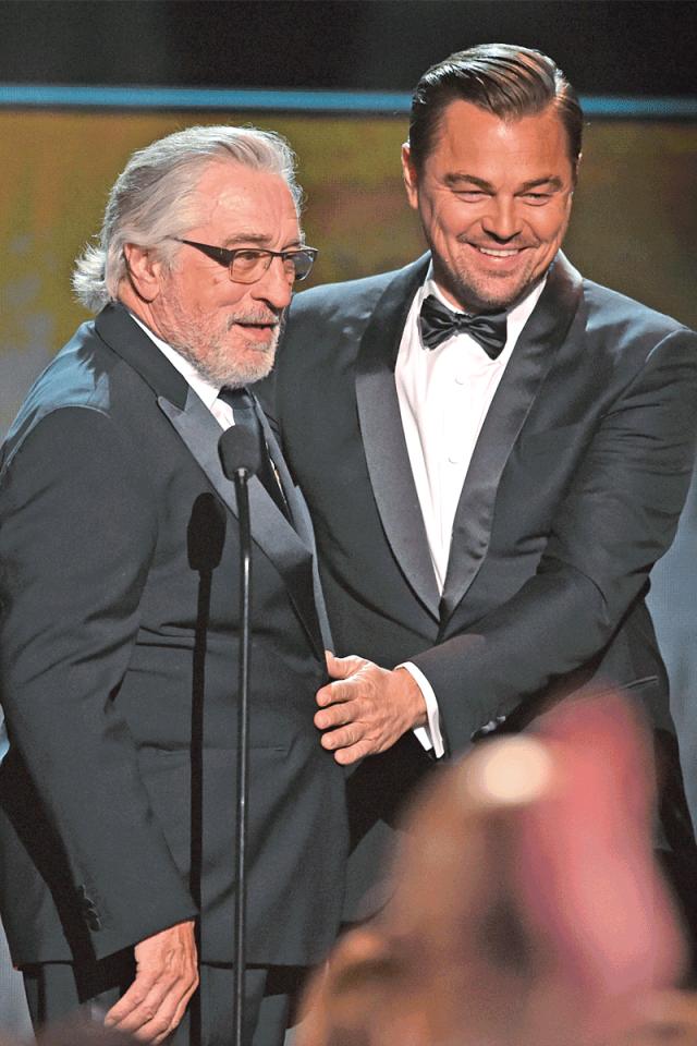 ليوناردو دي كابريو وروبرت دي نيرو