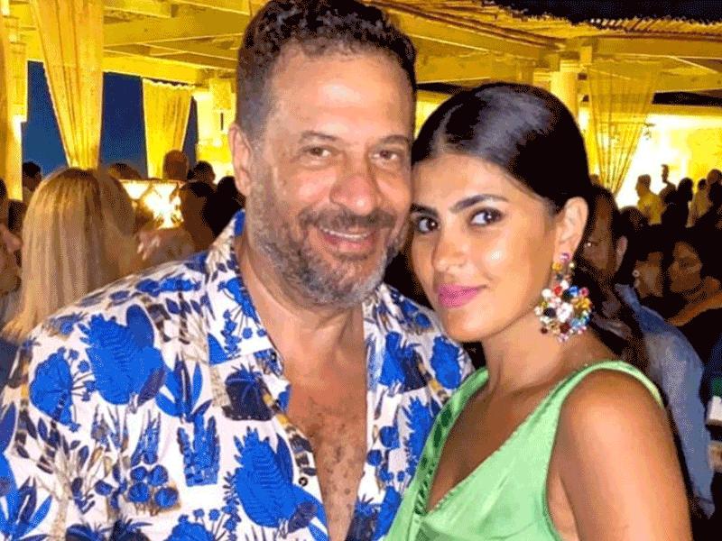 الفنان ماجد المصري وزوجتة رانيا أبوالنصر 