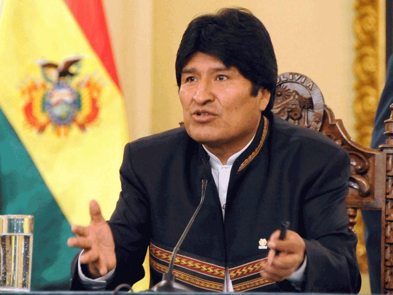 الرئيس البوليفي السابق إيفو موراليس