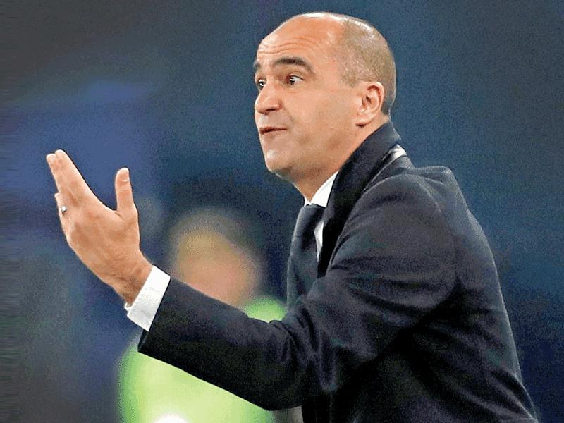 روبرتو مارتينيز مدرب منتخب بلجيكا