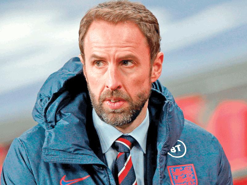 غاريث ساوثغيت المدير الفني للمنتخب الإنكليزي لكرة القدم