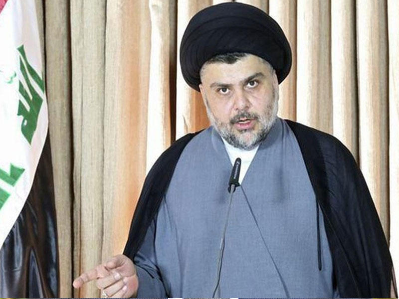 رجل الدين العراقي البارز مقتدى الصدر