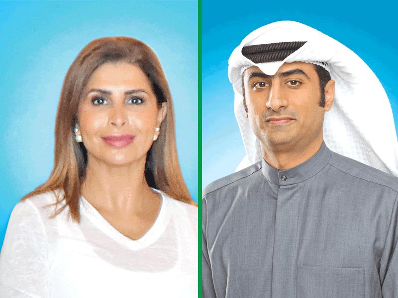 نائب الرئيس التنفيذي عبداللطيف النصف -  نائب أول للرئيس دينا الرفاعي