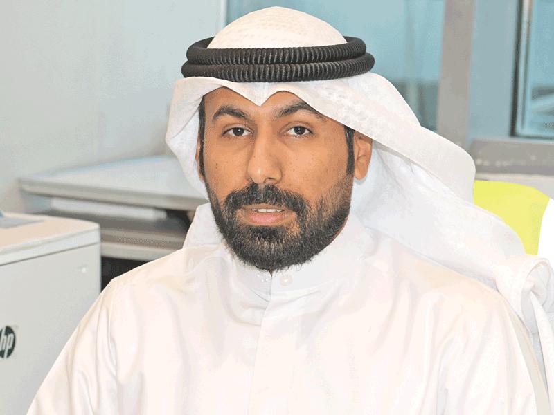 نائب مهندس المشروع إبراهيم المطيري