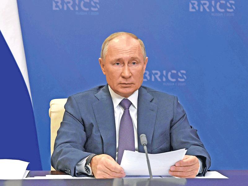 الرئيس الروسي فلاديمير بوتين