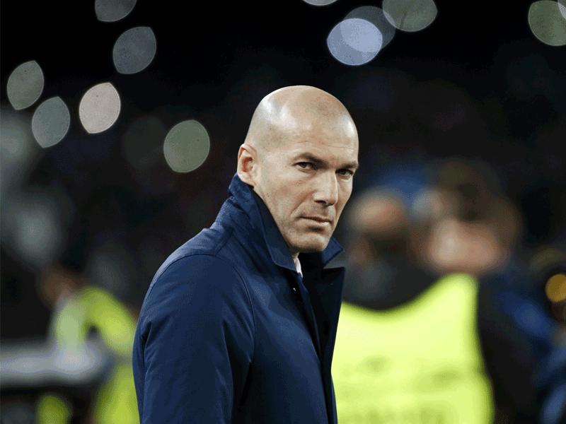 زين الدين زيدان المدير الفني لريال مدريد