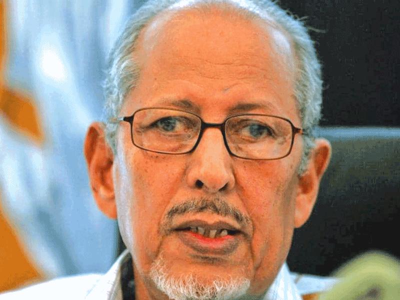 الرئيس الموريتاني الأسبق سيدي محمد ولد الشيخ عبدالله