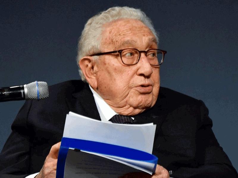 وزير الخارجية الأميركي الأسبق هنري كيسنجر 