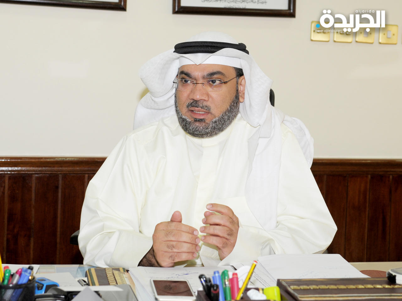  الوكيل المساعد للشؤون المالية في وزارة التربية، يوسف النجار