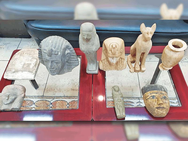 القطع المشتبه بها 