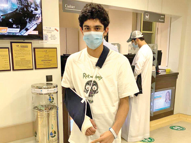 فاهد ابن الفنانة أحلام 