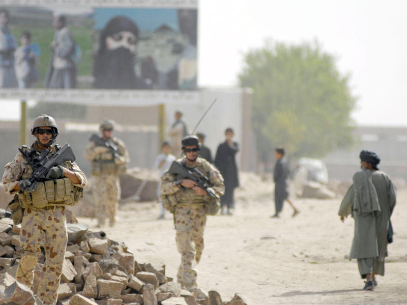 عناصر الجيش الاسترالي في افغانستان