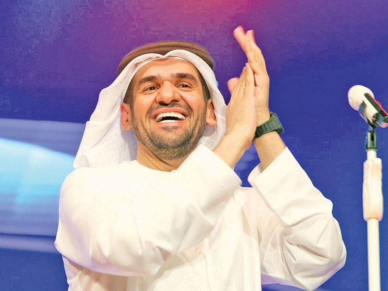 الفنان الإماراتي ​حسين الجسمي​ 