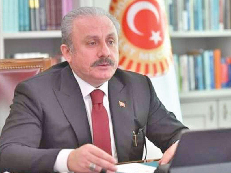 رئيس ​البرلمان التركي مصطفى شنطوب