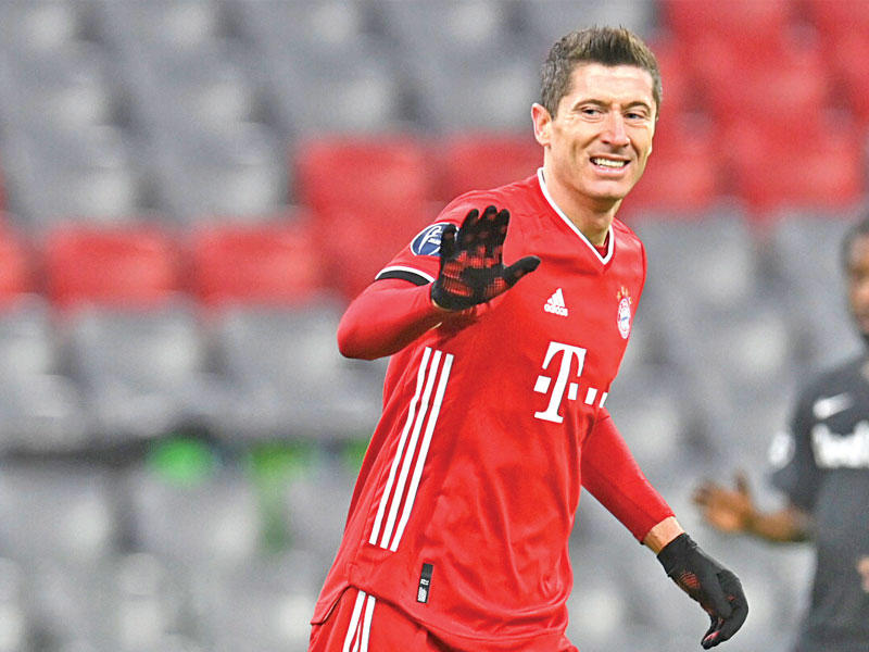  مهاجم بايرن ميونيخ روبرت ليفاندوفسكي