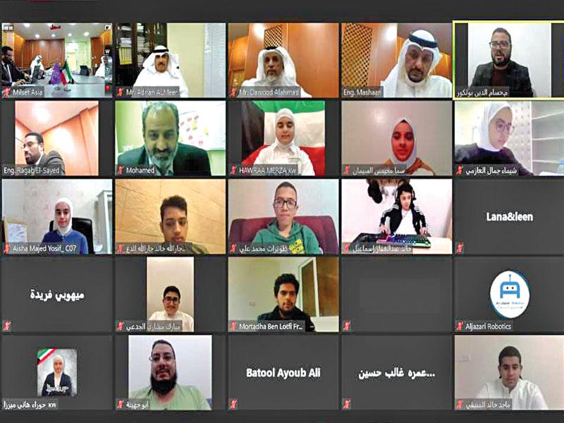 جانب من فعاليات مؤتمر استثمار أوقات الفراغ بالعلوم والتكنولوجيا