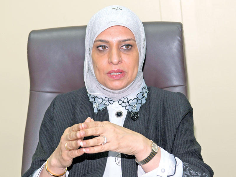  مديرة إدارة الجمعيات الخيرية والمبرات في وزارة الشؤون الاجتماعية هدى الراشد