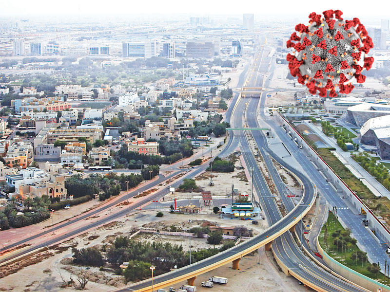 الكويت خلال فترة الحظر الكلي بسبب جائحة كورونا