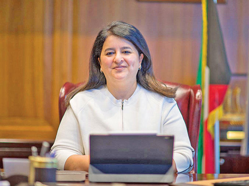  وزيرة الأشغال وزيرة الدولة لشؤون الإسكان د. رنا الفارس