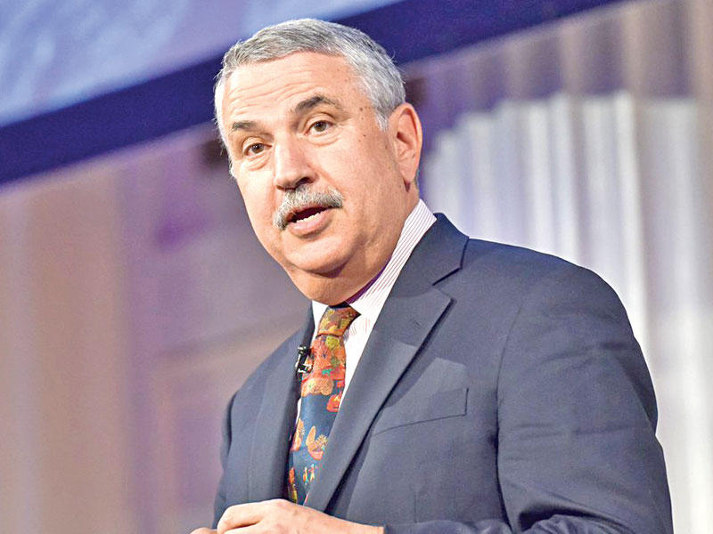 الصحفي و الكاتب الأمريكي توماس ل. فريدمان