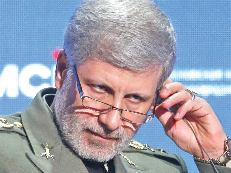 وزير الدفاع الإيراني أمير حاتمي