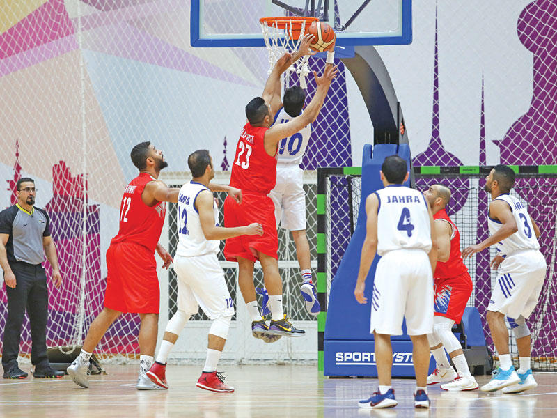 الجهراء والكويت في لقاء سابق