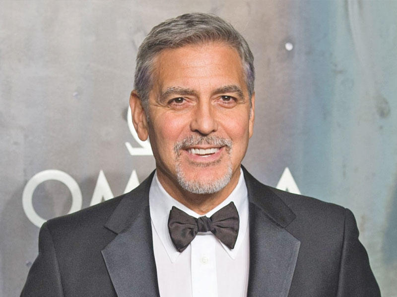 النجم العالمي جورج كلوني 