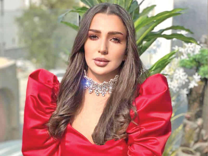 الفنانة رندا حجاج 