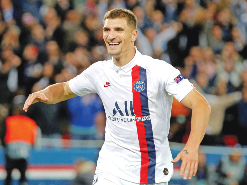 المدافع البلجيكي توماس مونييه 