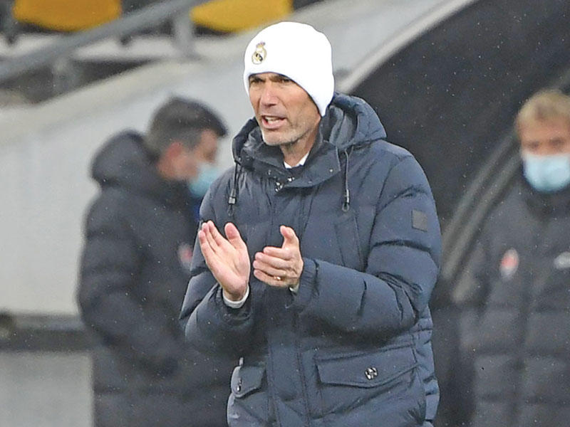 زين الدين زيدان مدرب ريال مدريد 