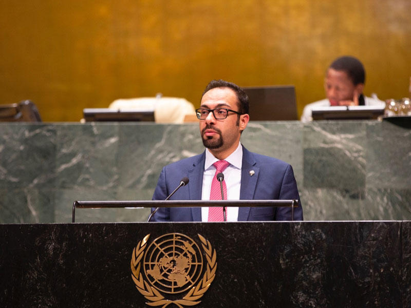  السكرتير الأول فهد حجي