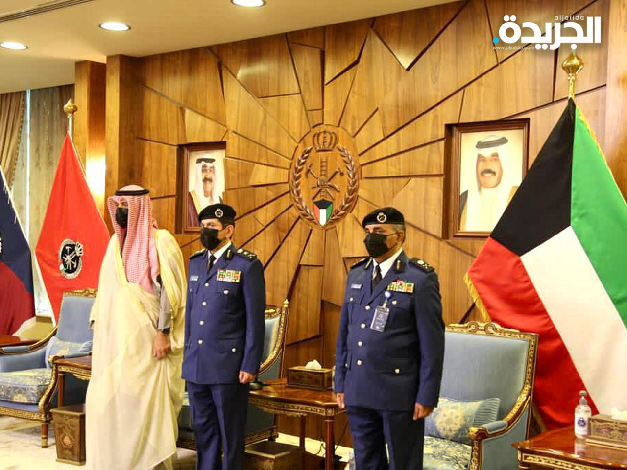 نائب رئيس مجلس الوزراء وزير الداخلية وزير الدولة لشؤون مجلس الوزراء، أنس الصالح خلال تخريج الدفعة «25»