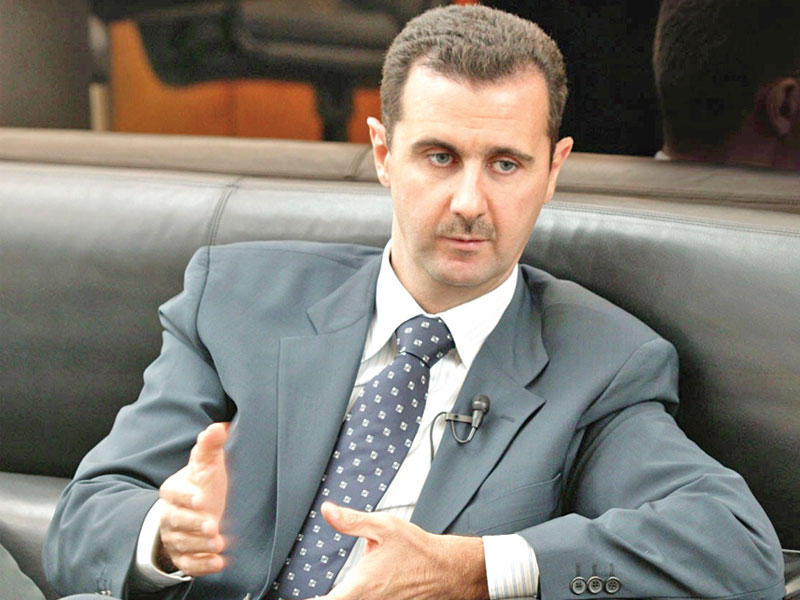 الرئيس السوري بشار الأسد