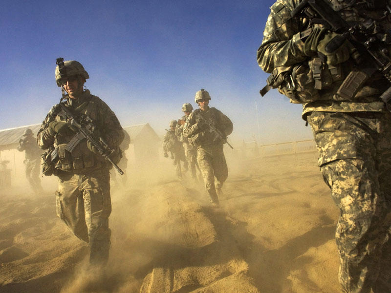 صورة أرشيفية لجنود أميركيين في مقاطعة باتيكا في أفغانستان  (أ ف ب)